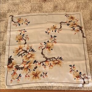 Floral Silk Scarf
